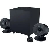 Razer Nommo V2 Pro -kaiutinjärjestelmä - 2.1-kaiutinjärjestelmä, jossa on Chroma -valaistus ja langaton ohjauspodi