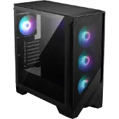 MSI MAG FORGE 320R AIRFLOW, ikkunallinen miditornikotelo, musta