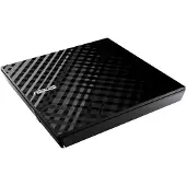 Asus SDRW-08D2S-U LITE - ulkoinen Slim DVD+/-RW -asema, musta