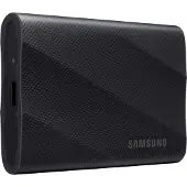 Samsung 2TB Portable SSD T9, ulkoinen SSD-levy, USB 3.2 Gen 2x2, musta