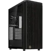 Asus ProArt PA401 Wood TG PWM (Black), Tower, PC, musta, ATX, Karkaistu lasi, 16 cm
