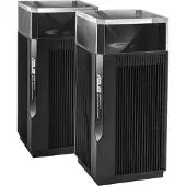 Asus ZenWiFi Pro ET12, Musta, Sisäinen, Teho, Tila, Kolmikaista (2,4 GHz/5 GHz/6 GHz), Wi-Fi 6E (802.11ax), 802.11a, 802.11b, 802.11g, Wi-Fi 4 (802.11 (90IG05Z0-MO3A20)