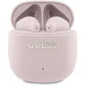 GUESS Printed Classic Logo TWS langattomat kuulokkeet - vaaleanpunainen