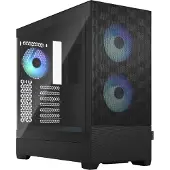 Fractal Design Pop Air RGB Black TG ATX-kotelo ikkunalla, musta