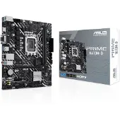 Asus PRIME H610M-D - Emolevy - LGA1700-asennuspaikka - USB 3.2 Gen 1 - sisäinen grafiikka (CPU tarvitaan)