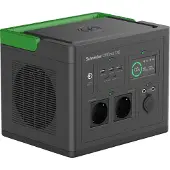 APC OFFGRID -KANNETTAVA SÄHKÖASEMA 730, 738 WH, LITIUMIONI, LCD, 2 CEE 7/3 -SUKOPISTORASIAA, SINIAALTO, 3 USB-A, 2 USB-C, LANGATON LATURI (PPS730-GR)