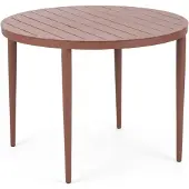 Brafab Bigby ruokapöytä Zin Red, Ø100 cm