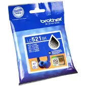 Brother LC521BK-mustekasetti, 9 ml, musta