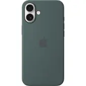 Apple iPhone 16 Plus Silikonikuori MagSafella MYYH3ZM/A - Järven vihreä