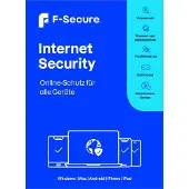 F-SECURE INTERNET SECURITY FOR ALL DEVICES 1 YEAR 5 DEVICES E-KEY (FCFYBR1N005E1)