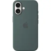Apple iPhone 16 silikonikuori MagSafella, lammenvihreä