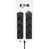 Eaton 550VA/330W 3S 550 DIN -UPS-laite, 6x Schuko, valkoinen