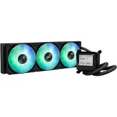 Asus MAX GAMING LC 360 ARGB LCD, All-in-one-nesteenjäähdytin, 12 cm, Musta (90RC01G1-B0EAY0)