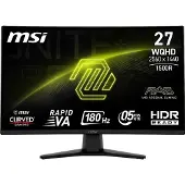 MSI MAG 274CQFDE, 68,6 cm (27"), 2560 x 1440 pikseliä, Wide Quad HD, 0,5 ms, Musta (9S6-3CE31T-014)