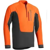 Husqvarna Technical Pitkähihainen T-paita Miehet Oranssi/Musta - L