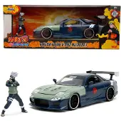 Jada Naruto Kakashi Hatake 2009 Mazda Rx-7 1:24 Ajoneuvo