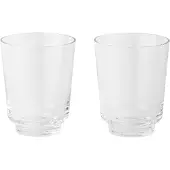 Muuto Raise lasi 30 cl 2-pakkaus Clear