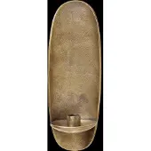 Ferm Living Agapé seinäkynttilänjalka Brass finish