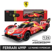 Rastar R/C 1:24 Ferrari 499P Red - Red - ONE SIZE