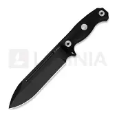 Kizer Cutlery Drop Bear Fix 7 1095 veitsi, Black G-10