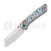 Kizer Cutlery Vanguard Madrac V3693BSA2 Satin 14C28N, Vortex Micarta, pocket knife