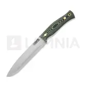 Casström No.14 SFK Green Micarta. left puukko