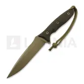 Spartan Blades Moros veitsi, FDE/Green, Tan Kydex
