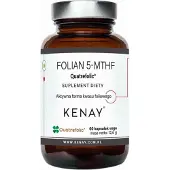 Kenay FOLATE 5-MTHF (aktiivinen foolihappo) Quatrefolic  - 60 kapselia - 60 kapselia