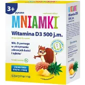 Starpharma Mniamki Vitamin D3 Lozenges, Pineapple - 60 Lozenges