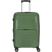 Stratic Bright+ 4-pyöräinen vetolaukku M 66 cm Laajennettava Oliivinvihreä