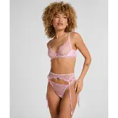 Hunkemoller Cordelie Suspender - Pink - L