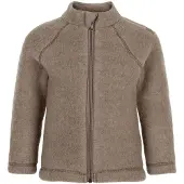 Mikk-Line Wool Baby Jacket - Beige - 68