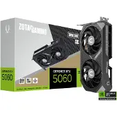 Zotac GAMING GeForce RTX 5060 Twin Edge OC, GeForce RTX 5060, 8 GB, GDDR7, 128 bittiä, 7680 x 4320 pikseliä, PCI Express x8 5.0 (ZT-B50600H-10M)