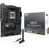Asus X870 MAX GAMING WIFI7, AMD, Pistoke AM5, AMD Ryzen 7000 Series, AMD Ryzen 8000 Series, AMD Ryzen 9000 Series, DDR5-SDRAM, 256 GB, DIMM (90MB1LY0-M0EAY0)