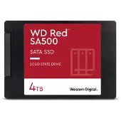 Western Digital WD Red NAS SSD-levy kovaan 24/7 käyttöön, 4000 Gt, 2,5", 7 mm, SATA