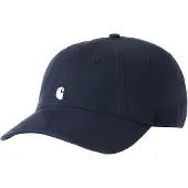 Carhartt WIP Lippalakki 'Madison' laivastonsininen / valkoinen