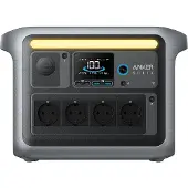 Anker SOLIX C1000X - Kannettava sähköasema - 1800 Watt - litium-rautafosfaatti - 1056 Wh - lähtöliittimet: 6