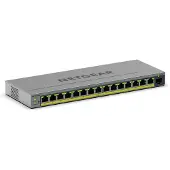 Netgear 16PT GB PLUS SWCH W/POE+GS116EP