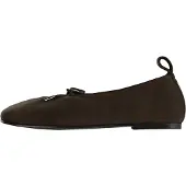 ALOHAS Rosalind Recycled Leather Ballet Flats - Brown - 39