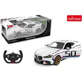 Rastar BMW 3.0 CSL Kauko-ohjattava Auto 1:14, Valkoinen