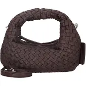 Les Visionnaires Greta Micro weave Käsilaukku Nahka 20 cm Lila