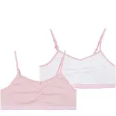 Ralph Lauren 2T-2Pk Bralettes - Pink - 122/128
