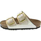 Birkenstock Pistokkaat 'Arizona' kulta / helmenvalkoinen