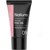 Nailura Poly Gel 9 – Vesimeloni-vaaleanpunainen – 30 ml