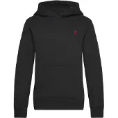 Ralph Lauren Seasonal Fleece-Ls Po Hood-Tp-Knt - Black - 102-108