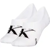 Calvin Klein CKJ Footie Monogram -sukat 2-pack