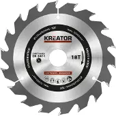 Kreator Pyörösaha puulle 130x20mm, 18 hammasta, supistusrenkailla