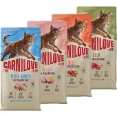 Carnilove 2x6kg True Fresh Sterilised Adult ankka Carnilove kissan kuivaruoka