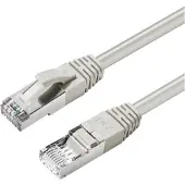 Microconnect Cat6a S/FTP RJ45 25m -verkkokaapeli, harmaa