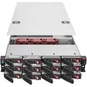 Silverstone RM22-312, räkkiasennettava kotelo, 2U, musta/harmaa